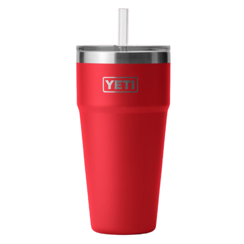 YETI Rambler 26oz Stackable Cup with Straw Lid