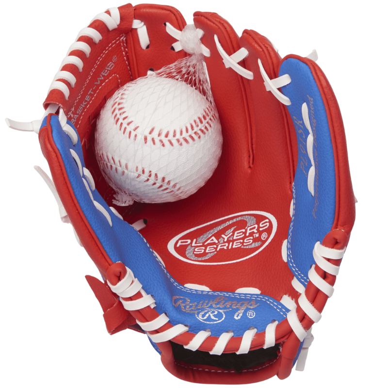 Rawlings Players Series 9" W/Ball Baseball Glove - Youth