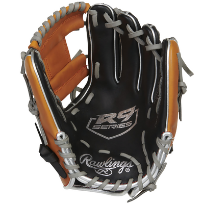 Rawlings R9 ContoUR 11.25" Infield Baseball Glove - Youth (2024)