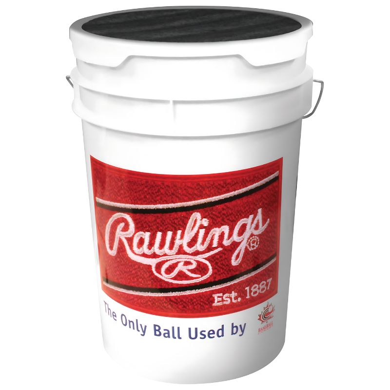 Rawlings 6-Gallon Baseball Empty Ball Bucket