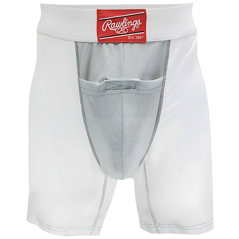 Rawlings Compression Short With Cup - Senior