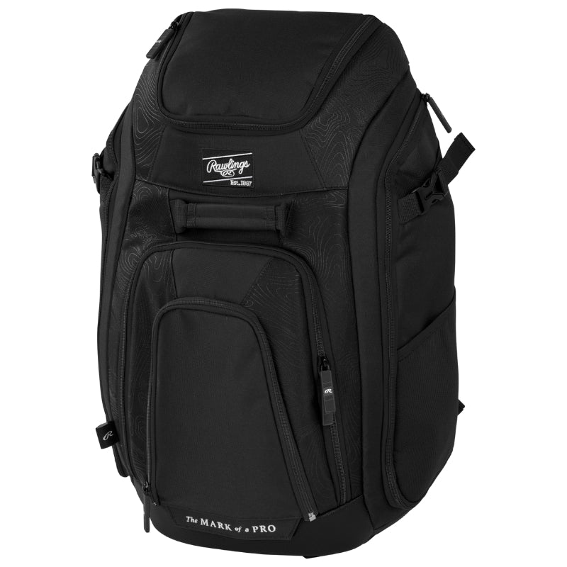Rawlings Baseball Bags Rawlings Legion 2 Baseball Equipment Backpack Black