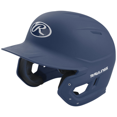 Rawlings Baseball Helmets Rawlings MACH 1-Tone Matte Baseball Batting Helmet Navy