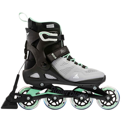 Rollerblade Inline Skates Rollerblade Macroblade 80 ABT Inline Skates Grey Mint