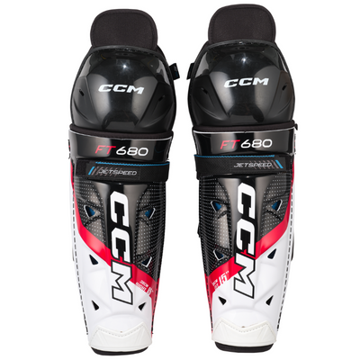 CCM Jetspeed 680 Hockey Shin Guards - Junior (2023)