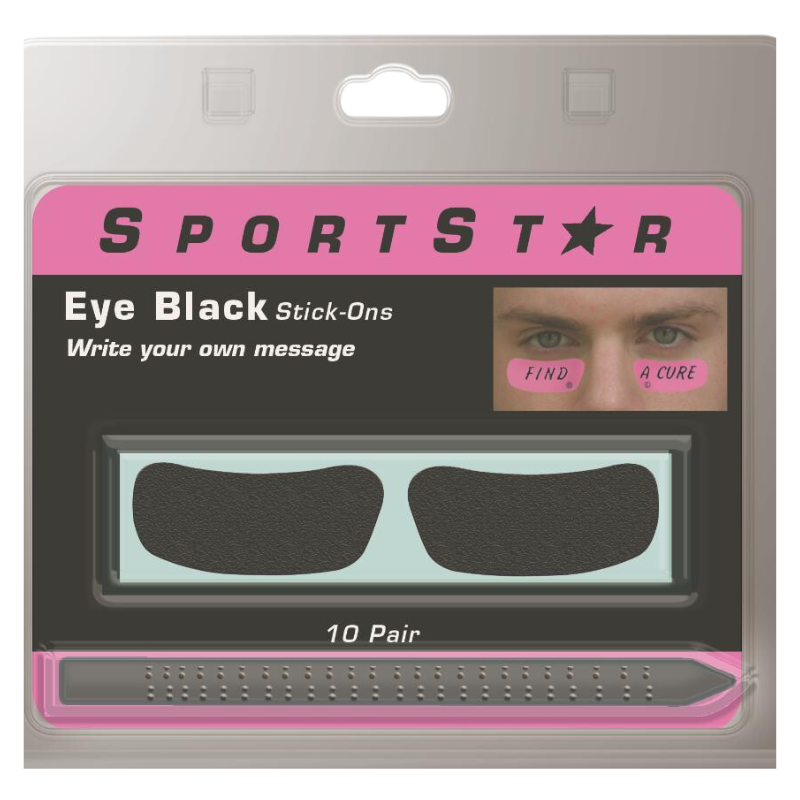 Sidelines Sportstar Eye Black Stick-Ons