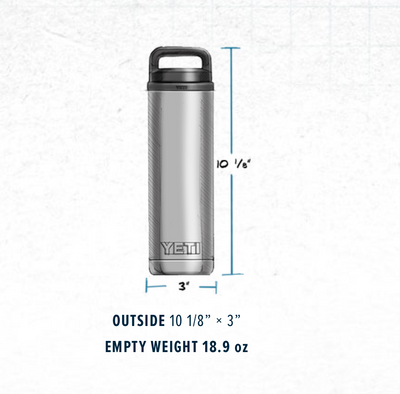 YETI Rambler 18oz Bottle w/ Chug Cap