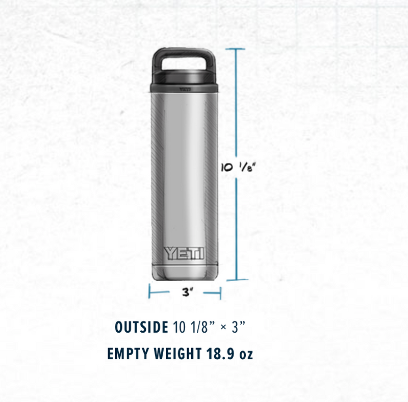 YETI Rambler 18oz Bottle w/ Chug Cap
