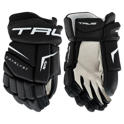 TRUE Hockey Protective Gear TRUE Catalyst 9X5 Hockey Gloves Youth 2025 Black