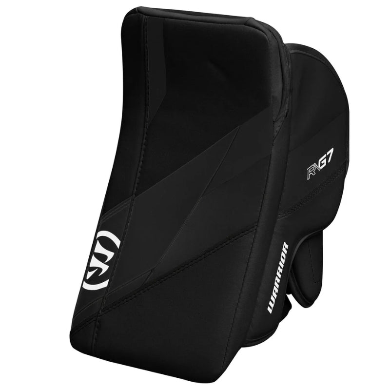 Warrior Goalie Protective Gear Warrior Ritual R-G7 Pro Goalie Catcher Blocker Junior G7BJ4 Black