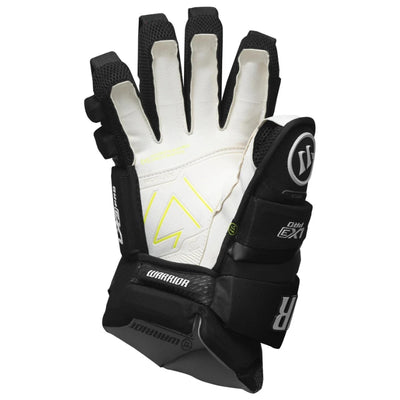 Warrior Hockey Protective Gear Warrior Alpha LX3 Pro Hockey Gloves Senior 2025 Black LX3PGS5