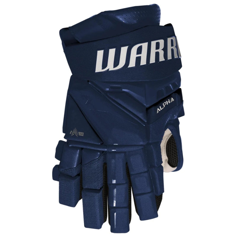 Warrior Hockey Protective Gear Warrior Alpha LX3 Pro Hockey Gloves Senior 2025 Navy