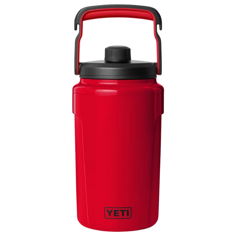 YETI Drinkware YETI Silo Half Gallon Chug Cap Jug Rescue Red