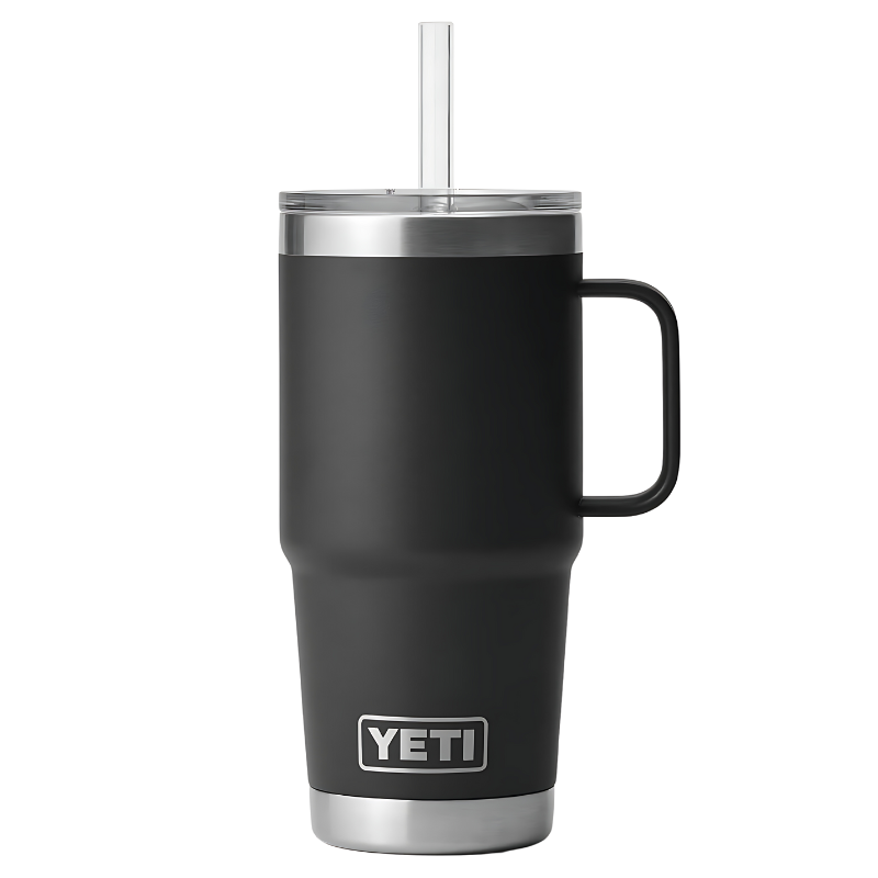 YETI Rambler 25oz 739ml Mug w/ Straw Lid