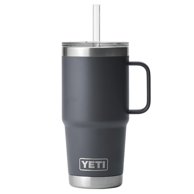 YETI Rambler 25oz 739ml Mug w/ Straw Lid