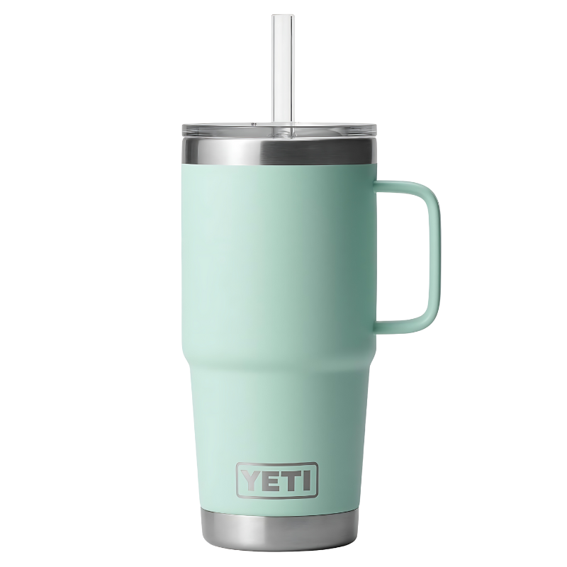 YETI Rambler 25oz 739ml Mug w/ Straw Lid