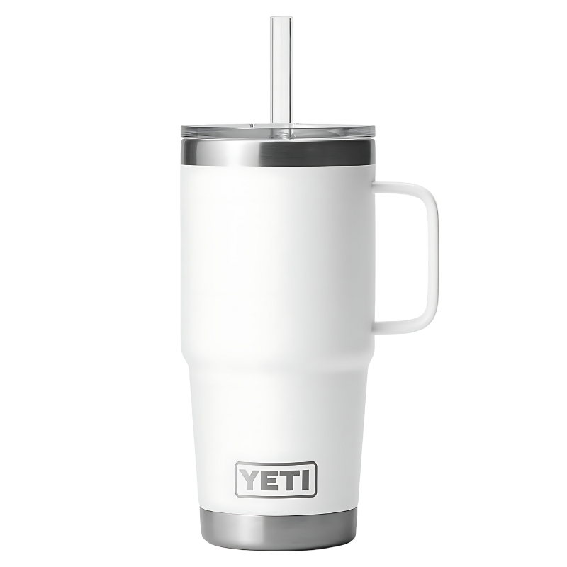 YETI Rambler 25oz 739ml Mug w/ Straw Lid