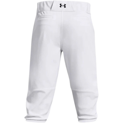 Under Armour Utility Pro Knicker Baseball Pants Men's white back