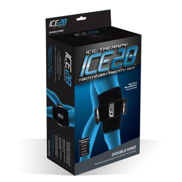 NEW Ice20 Double Knee Ice Compression Wrap