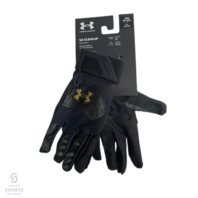 UA Clean Up 21 Baseball Batting Gloves - Youth