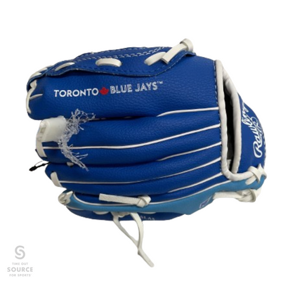 Rawlings Toronto Blue Jays Players 9" Baseball Glove W/Ball - Youth