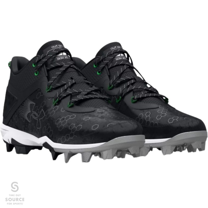 Under Armour Harper 8 RM Boys Mid Baseball Cleats - Junior