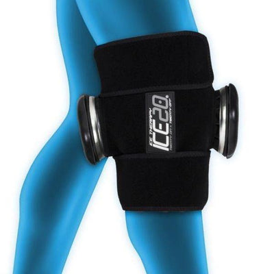 NEW Ice20 Double Knee Ice Compression Wrap
