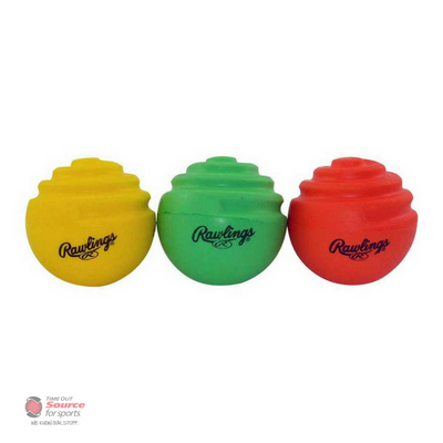 Rawlings Curve Trainer Balls (3 Pack) | Time Out Source For Sports