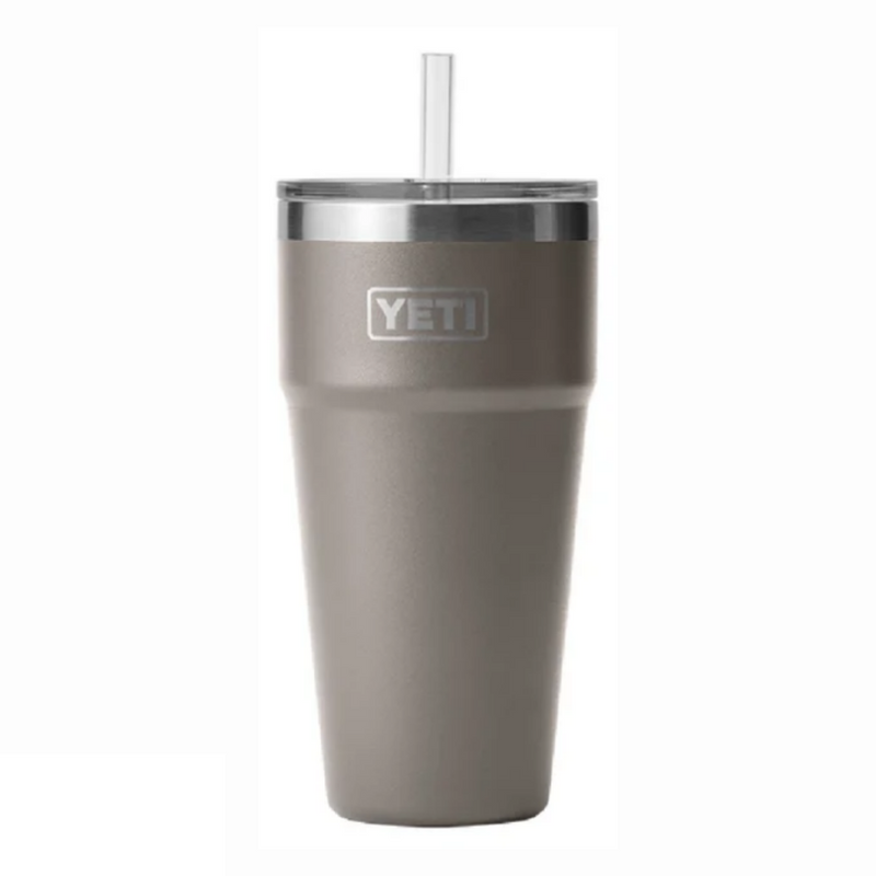 YETI Rambler 26oz Stackable Cup with Straw Lid Sharptail Taupe | Larry&