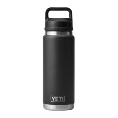 Yeti Rambler Bottle with Chug Cap - 26oz Black | Larry's Sports Shop