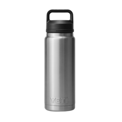Yeti Rambler Bottle with Chug Cap - 26oz Stainless Steel | Larry's Sports Shop