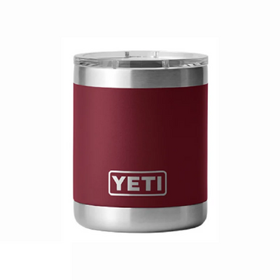 YETI Rambler 10oz Lowball with Magslider Lid Harvest Red | Larry's Sports Shop