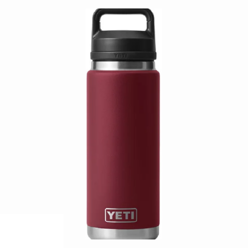 Yeti Rambler Bottle with Chug Cap - 26oz Harvest Red | Larry&