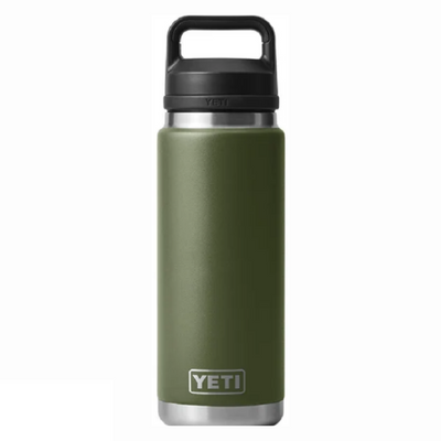 Yeti Rambler Bottle with Chug Cap - 26oz Highlands Olive | Larry's Sports Shop