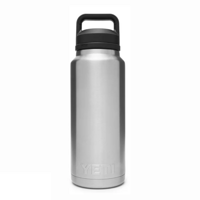 YETI Rambler 1L Bottle with Chug Cap Stainless Steel | Larry's Sports Shop
