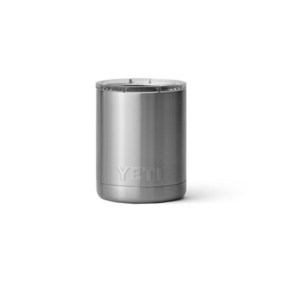 YETI Rambler 10oz Lowball with Magslider Lid Stainless Steel | Larry's Sports Shop