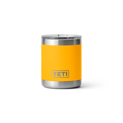 YETI Rambler 10oz Lowball with Magslider Lid Alpine Yellow | Larry's Sports Shop