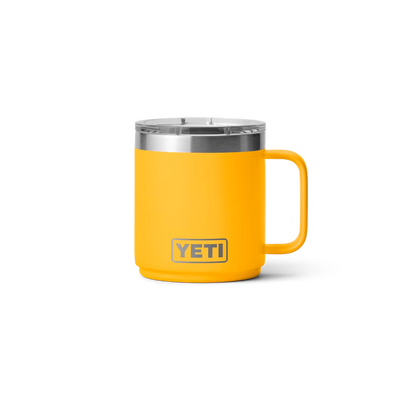 YETI Rambler Mug with Magslider Lid - 10oz Alpine Yellow | Larry's Sports Shop
