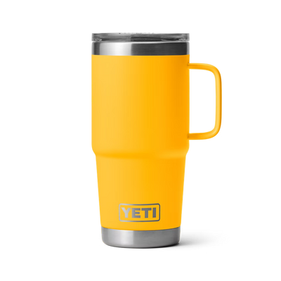 Yeti Rambler 20oz Travel Mug with Stronghold Lid Alpine Yellow | Larry's Sports Shop