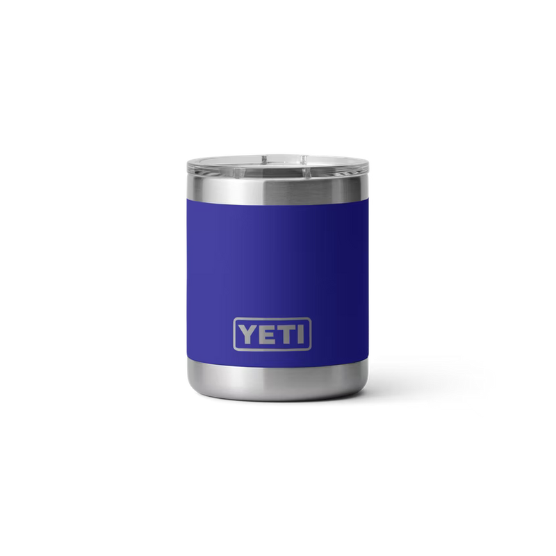 YETI Rambler 10oz Lowball with Magslider Lid Offshore Blue | Larry&