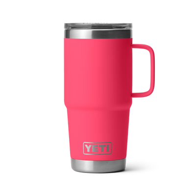Yeti Rambler 20oz Travel Mug with Stronghold Lid Bimini Pink | Larry's Sports Shop