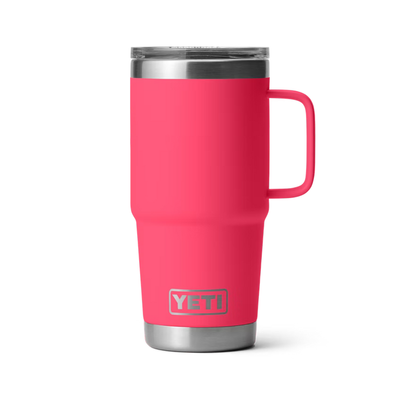 Yeti Rambler 20oz Travel Mug with Stronghold Lid Bimini Pink | Larry&
