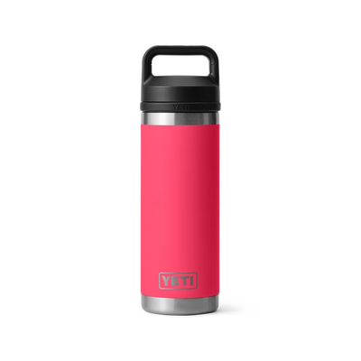 YETI Rambler Bottle with Chug Cap - 18oz Bimini Pink | Larry's Sports Shop