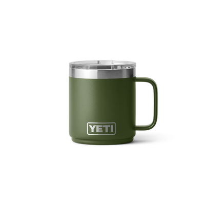 YETI Rambler Mug with Magslider Lid - 10oz Highlands Olive | Larry's Sports Shop