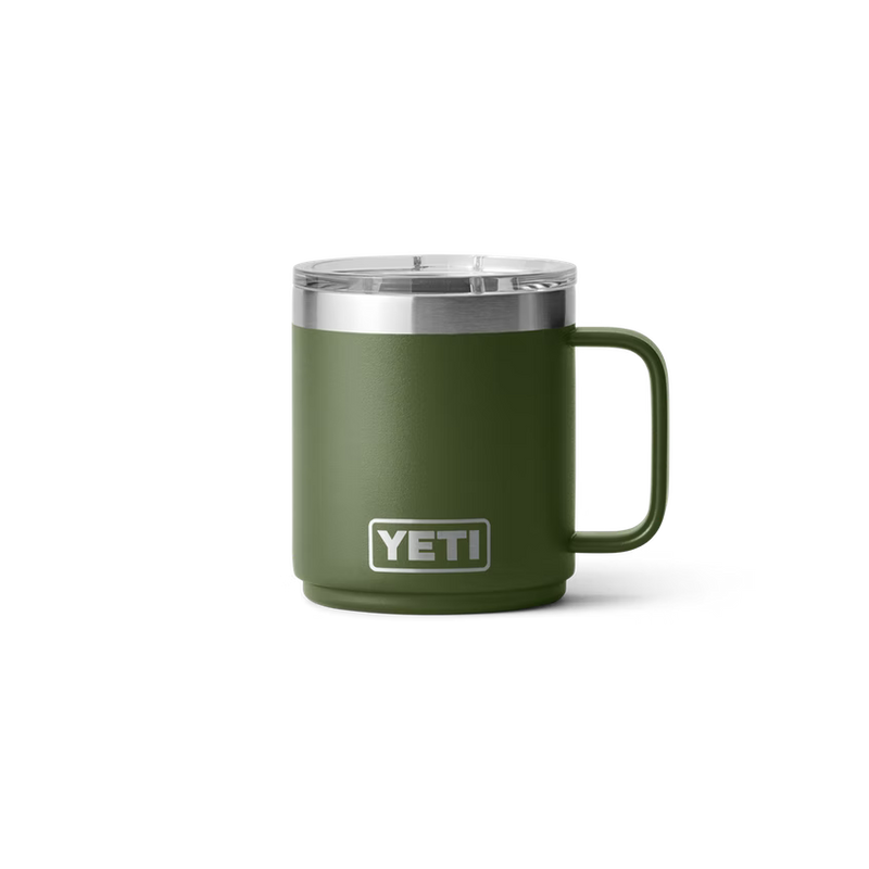 YETI Rambler Mug with Magslider Lid - 10oz Highlands Olive | Larry&