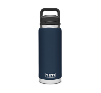 Yeti Rambler Bottle with Chug Cap - 26oz Navy | Larry's Sports Shop