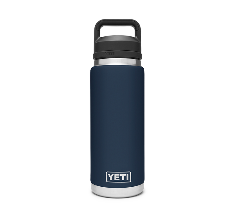 Yeti Rambler Bottle with Chug Cap - 26oz Navy | Larry&